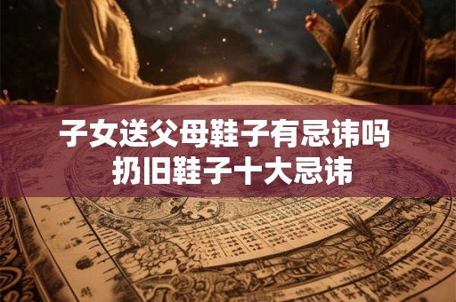 子女送父母鞋子有忌讳吗  扔旧鞋子十大忌讳