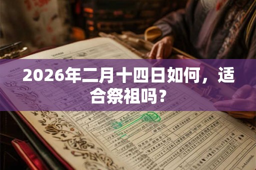2026年二月十四日如何,适合祭祖吗? 2026年二月十四日如何,适合祭祖吗?