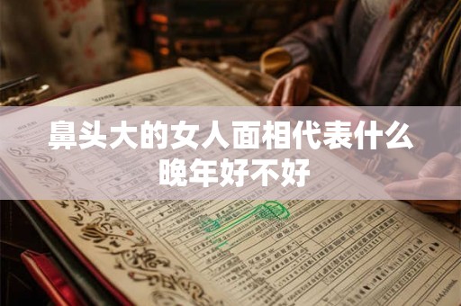 鼻头大的女人面相代表什么 晚年好不好 鼻头大的女人面相代表什么 晚年好不好