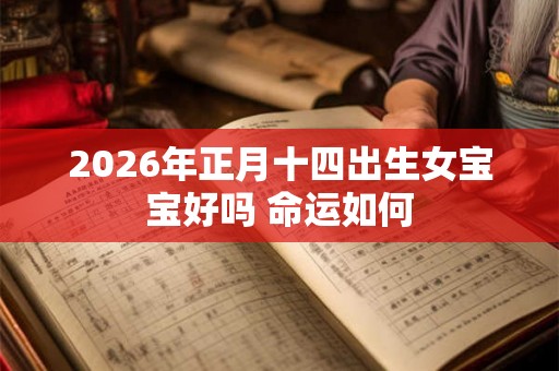 2026年正月十四出生女宝宝好吗 命运如何 2026年正月十四出生女宝宝好吗 命运如何