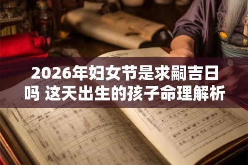 2026年妇女节是求嗣吉日吗 这天出生的孩子命理解析！