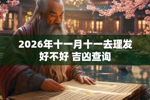 2026年十一月十一去理发好不好 吉凶查询