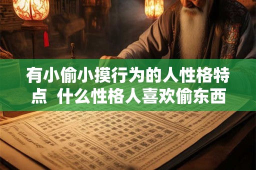 有小偷小摸行为的人性格特点 什么性格人喜欢偷东西 有小偷小摸行为的人性格特点 什么性格人喜欢偷东西