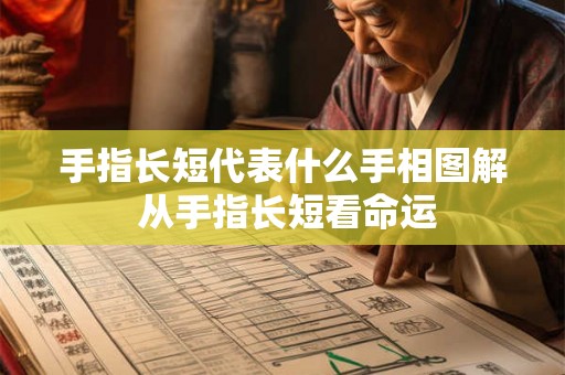 手指长短代表什么手相图解 从手指长短看命运 手指长短代表什么手相图解 从手指长短看命运