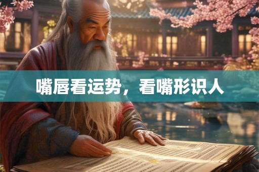 嘴唇看运势，看嘴形识人