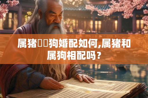 属猪與屬狗婚配如何,属猪和属狗相配吗？