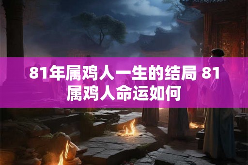 81年属鸡人一生的结局 81属鸡人命运如何