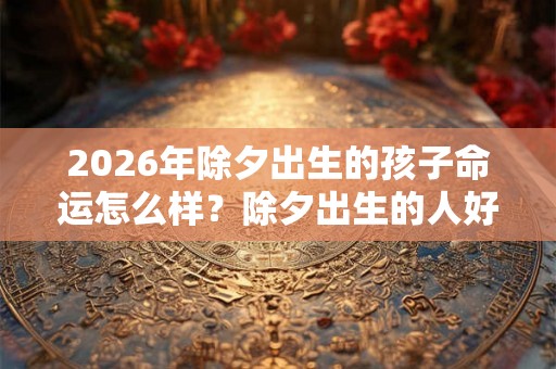 2026年除夕出生的孩子命运怎么样？除夕出生的人好吗？