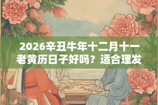 2026辛丑牛年十二月十一老黄历日子好吗？适合理发吗？