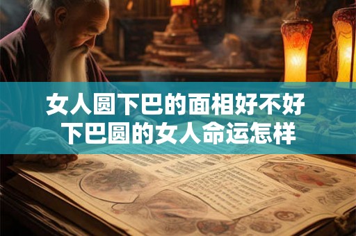 女人圆下巴的面相好不好 下巴圆的女人命运怎样