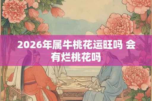 2026年属牛桃花运旺吗 会有烂桃花吗