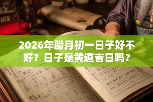2026年腊月初一日子好不好？日子是黄道吉日吗？
