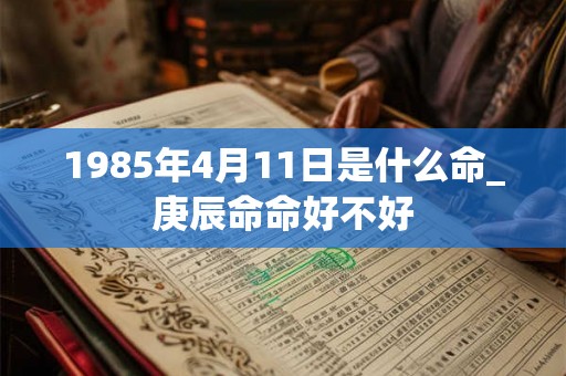 1985年4月11日是什么命_庚辰命命好不好