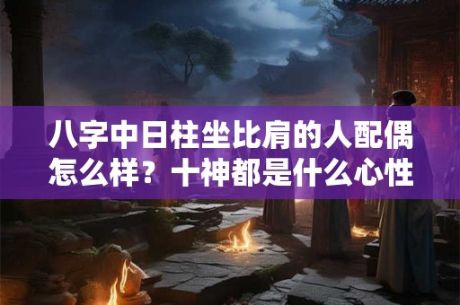 八字中日柱坐比肩的人配偶怎么样？十神都是什么心性？