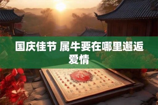 国庆佳节 属牛要在哪里邂逅爱情 国庆佳节 属牛要在哪里邂逅爱情