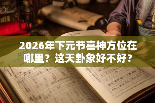 2026年下元节喜神方位在哪里？这天卦象好不好？