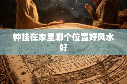 钟挂在家里哪个位置好风水好 钟挂在家里哪个位置好风水好