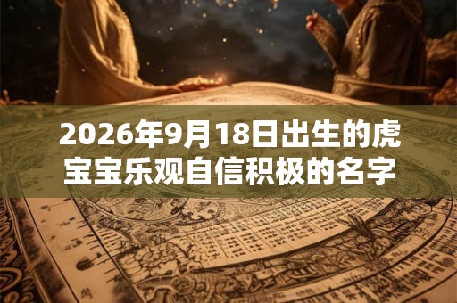 2026年9月18日出生的虎宝宝乐观自信积极的名字