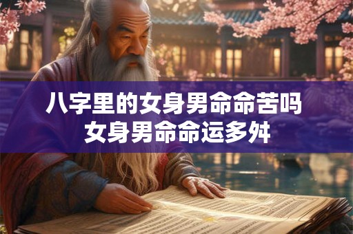 八字里的女身男命命苦吗 女身男命命运多舛