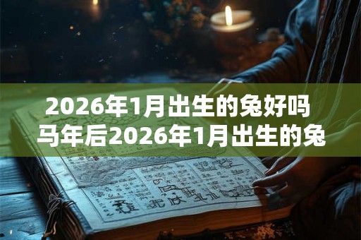 2026年1月出生的兔好吗 马年后2026年1月出生的兔子可爱吗
