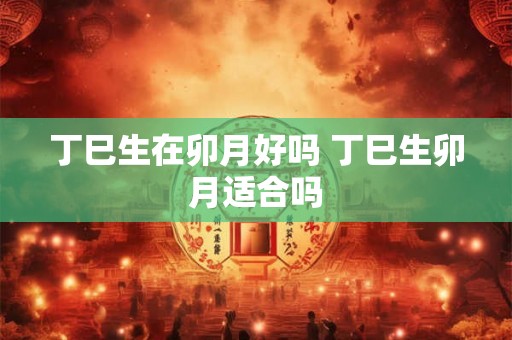 丁巳生在卯月好吗 丁巳生卯月适合吗
