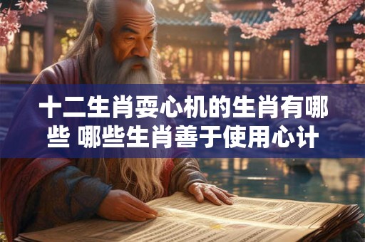 十二生肖耍心机的生肖有哪些 哪些生肖善于使用心计