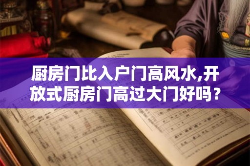 厨房门比入户门高风水,开放式厨房门高过大门好吗？