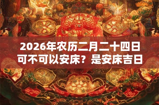 2026年农历二月二十四日可不可以安床?是安床吉日吗? 2026年农历二月二十四日可不可以安床?是安床吉日吗?