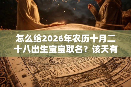 怎么给2026年农历十月二十八出生宝宝取名？该天有何宜忌？