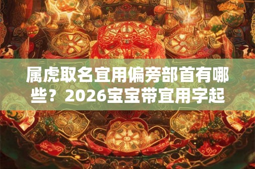 属虎取名宜用偏旁部首有哪些？2026宝宝带宜用字起名