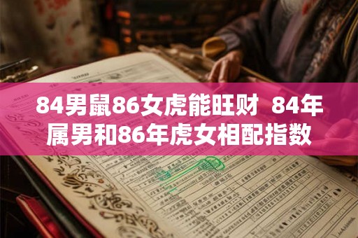 84男鼠86女虎能旺财  84年属男和86年虎女相配指数