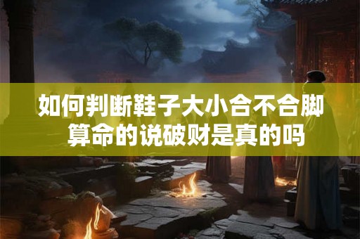 如何判断鞋子大小合不合脚 算命的说破财是真的吗 如何判断鞋子大小合不合脚 算命的说破财是真的吗