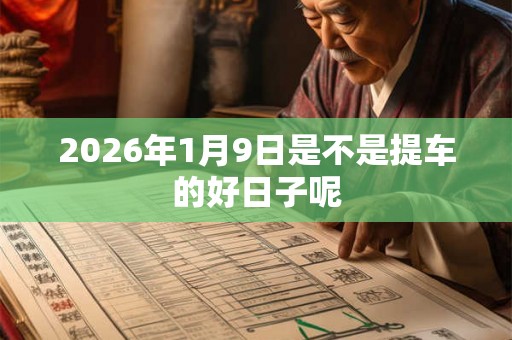 2026年1月9日是不是提车的好日子呢