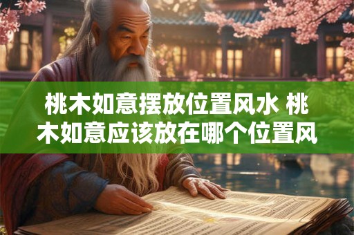桃木如意摆放位置风水 桃木如意应该放在哪个位置风水考虑