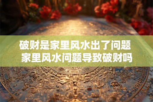 破财是家里风水出了问题 家里风水问题导致破财吗