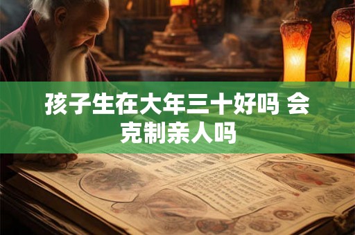 孩子生在大年三十好吗 会克制亲人吗