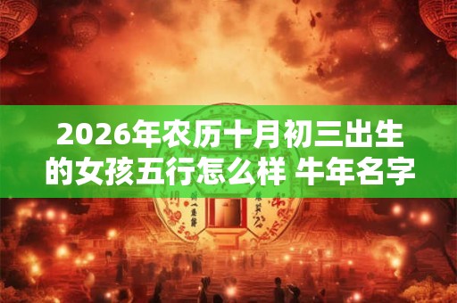 2026年农历十月初三出生的女孩五行怎么样 牛年名字推荐