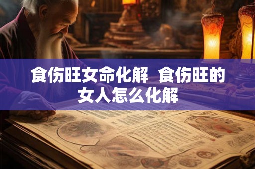 食伤旺女命化解  食伤旺的女人怎么化解