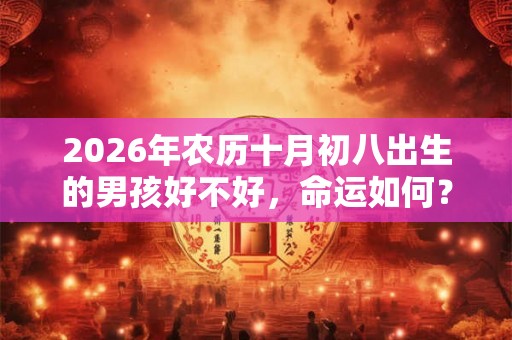 2026年农历十月初八出生的男孩好不好，命运如何？