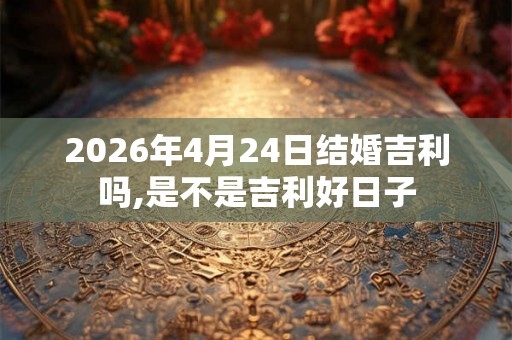 2026年4月24日结婚吉利吗,是不是吉利好日子
