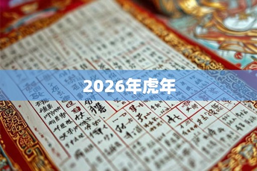 2026年虎年