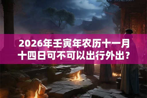 2026年壬寅年农历十一月十四日可不可以出行外出? 2026年壬寅年农历十一月十四日可不可以出行外出?