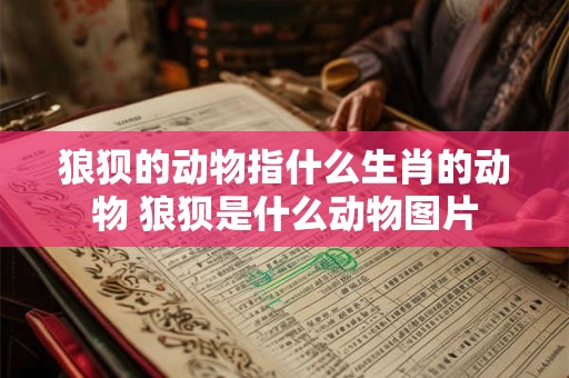 狼狈的动物指什么生肖的动物 狼狈是什么动物图片 狼狈的动物指什么生肖的动物 狼狈是什么动物图片