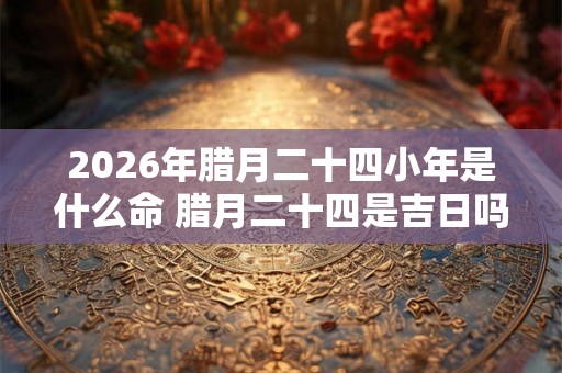 2026年腊月二十四小年是什么命 腊月二十四是吉日吗