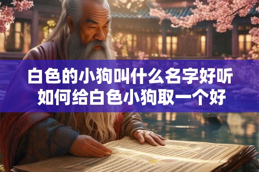 白色的小狗叫什么名字好听 如何给白色小狗取一个好听的名字 白色的小狗叫什么名字好听 如何给白色小狗取一个好听的名字