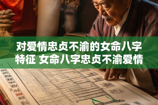 对爱情忠贞不渝的女命八字特征 女命八字忠贞不渝爱情特征是什么