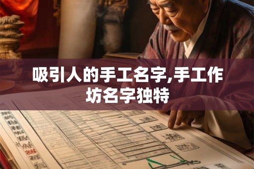 吸引人的手工名字,手工作坊名字独特