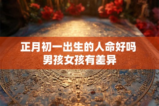 正月初一出生的人命好吗 男孩女孩有差异 正月初一出生的人命好吗 男孩女孩有差异