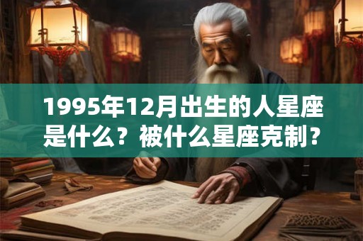 1995年12月出生的人星座是什么？被什么星座克制？