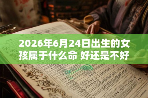 2026年6月24日出生的女孩属于什么命 好还是不好